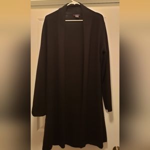 Pure Amici Cashmere Open Front Sweater Size Large